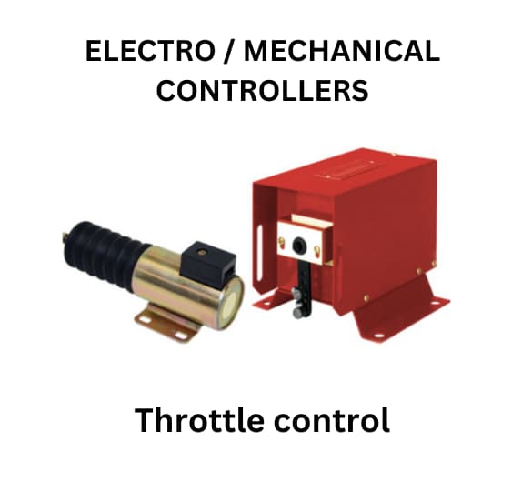  Image of various electro-mechanical controllers showcasing their intricate designs and functionalities in a technical setting